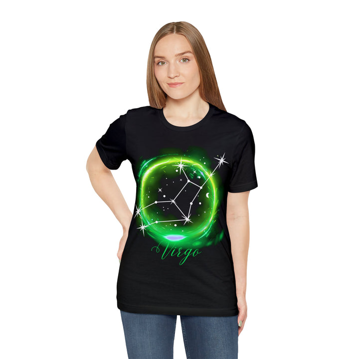 Virgo Constellation Unisex Jersey Short Sleeve Tee