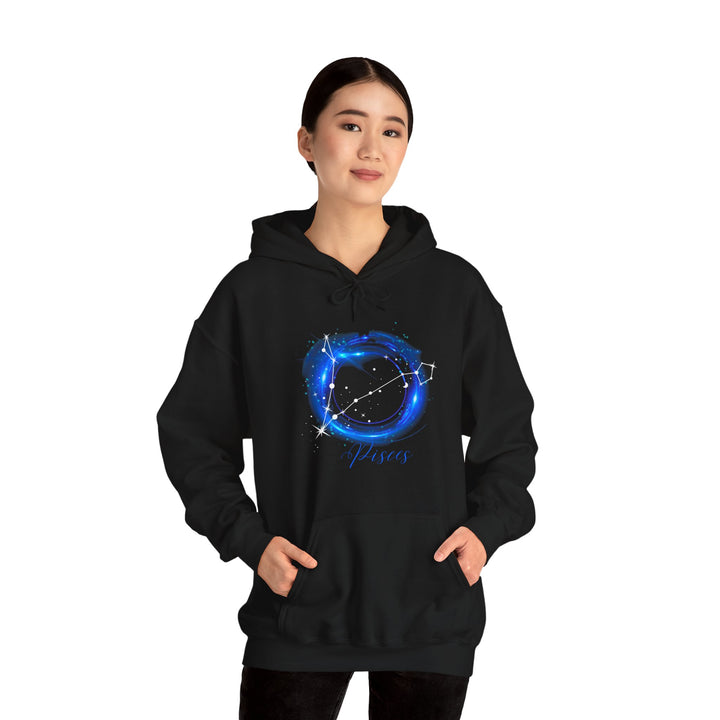 Pisces Constellation Unisex Heavy Blend™ Hooded Sweatshirt