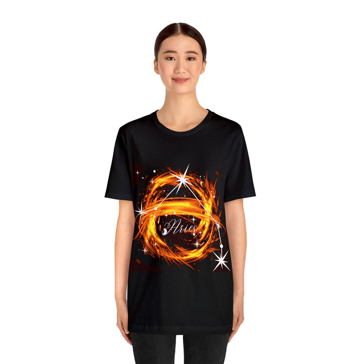 Aries Constellation Unisex Jersey Short Sleeve Tee