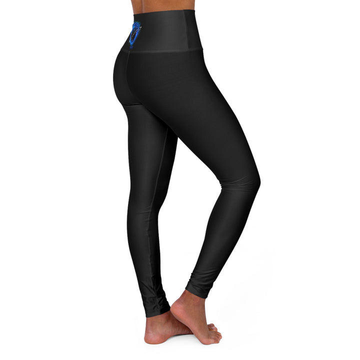 Pisces Constellation - High Waisted Yoga Leggings (AOP)