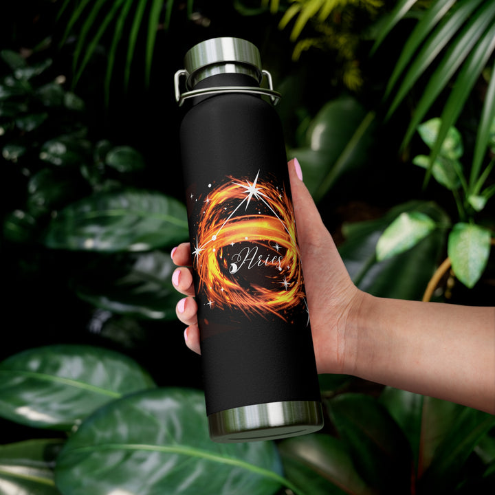 Aries Constellation Copper Vacuum Insulated Bottle, 22oz