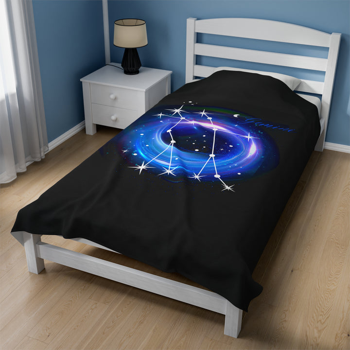 Gemini Velveteen Plush Blanket