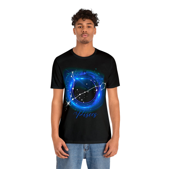 Pisces Constellation Unisex Jersey Short Sleeve Tee