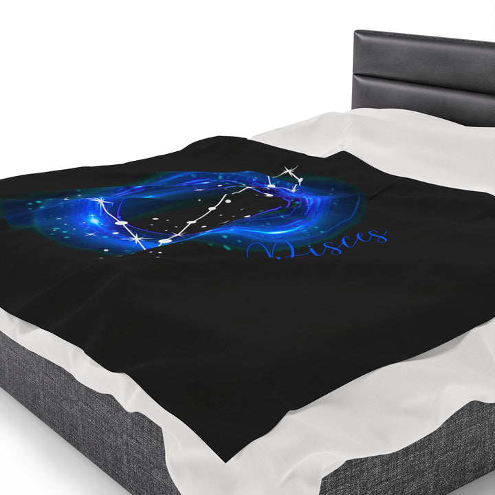 Pisces Velveteen Plush Blanket