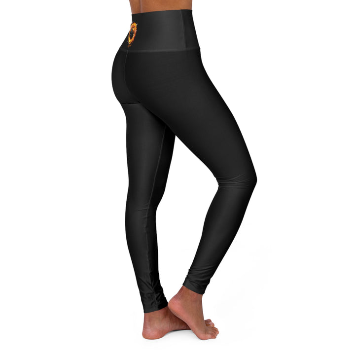 Sagittarius Constellation - High Waisted Yoga Leggings (AOP)