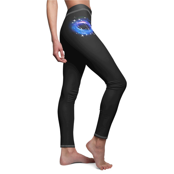 Gemini Constellation - Women's Cut & Sew Casual Leggings (AOP)