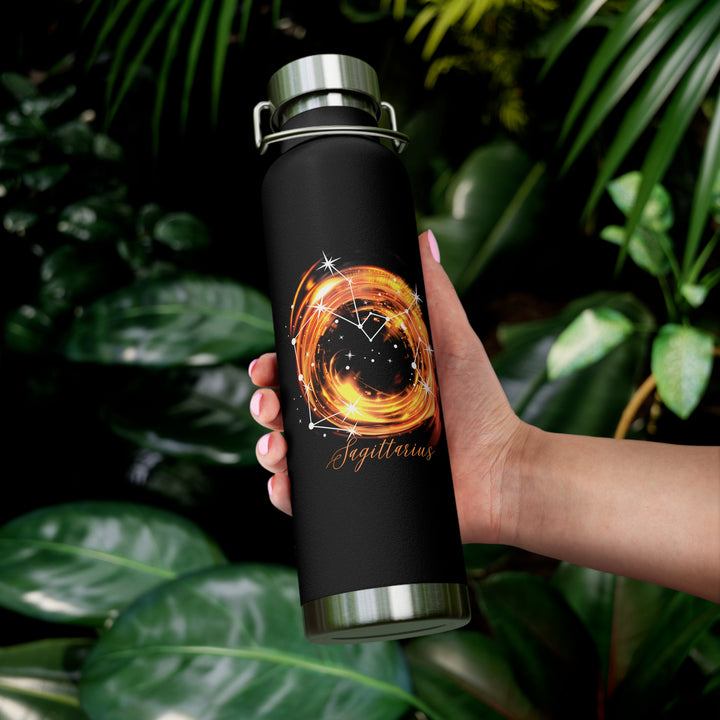 Sagittarius Constellation Copper Vacuum Insulated Bottle, 22oz