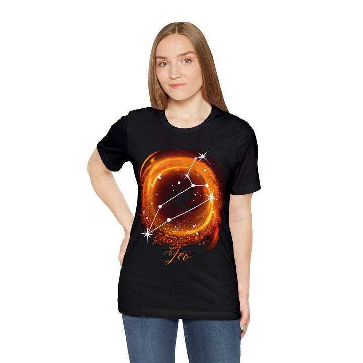 Leo Constellation Unisex Jersey Short Sleeve Tee