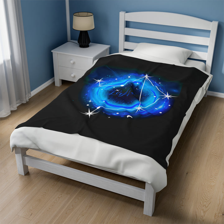 Libra Velveteen Plush Blanket