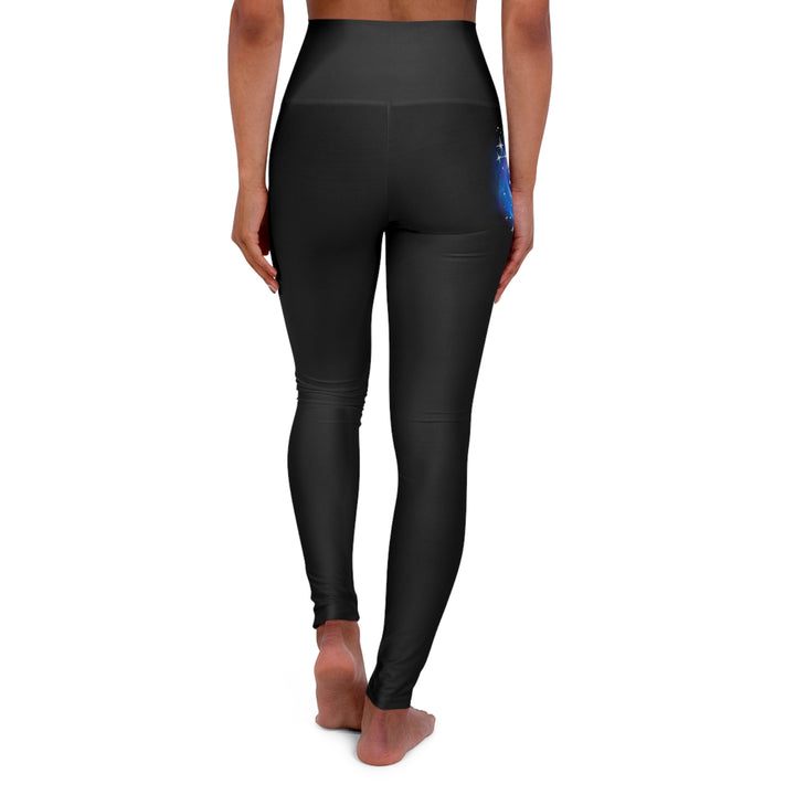 Gemini Constellation - High Waisted Yoga Leggings (AOP)