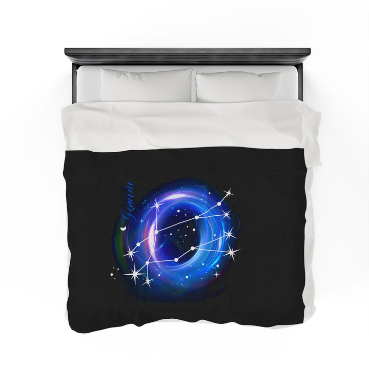 Gemini Velveteen Plush Blanket