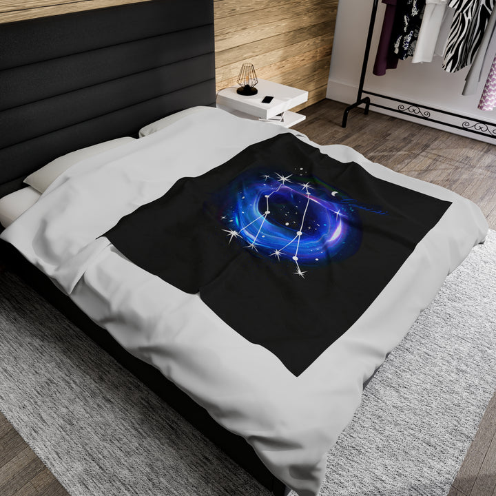 Gemini Velveteen Plush Blanket