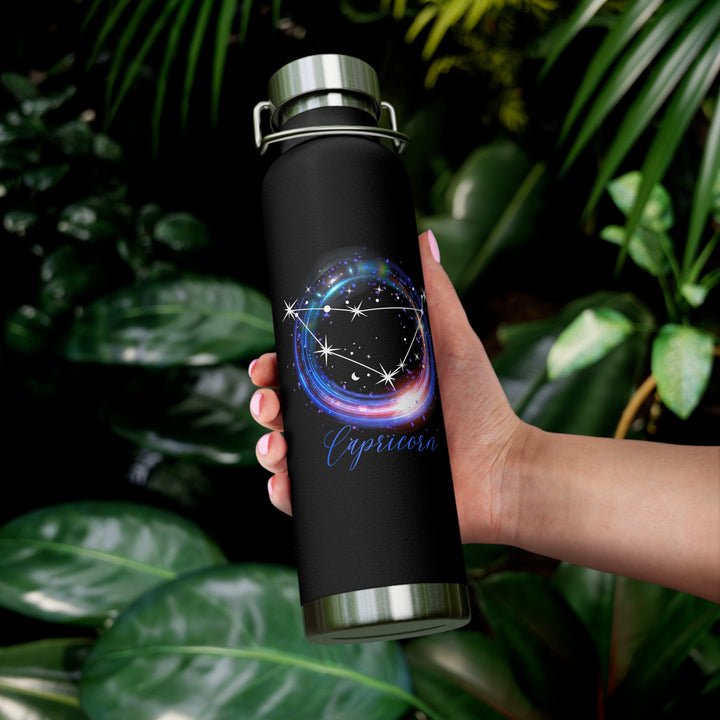 Capricorn Constellation Copper Vacuum Insulated Bottle, 22oz