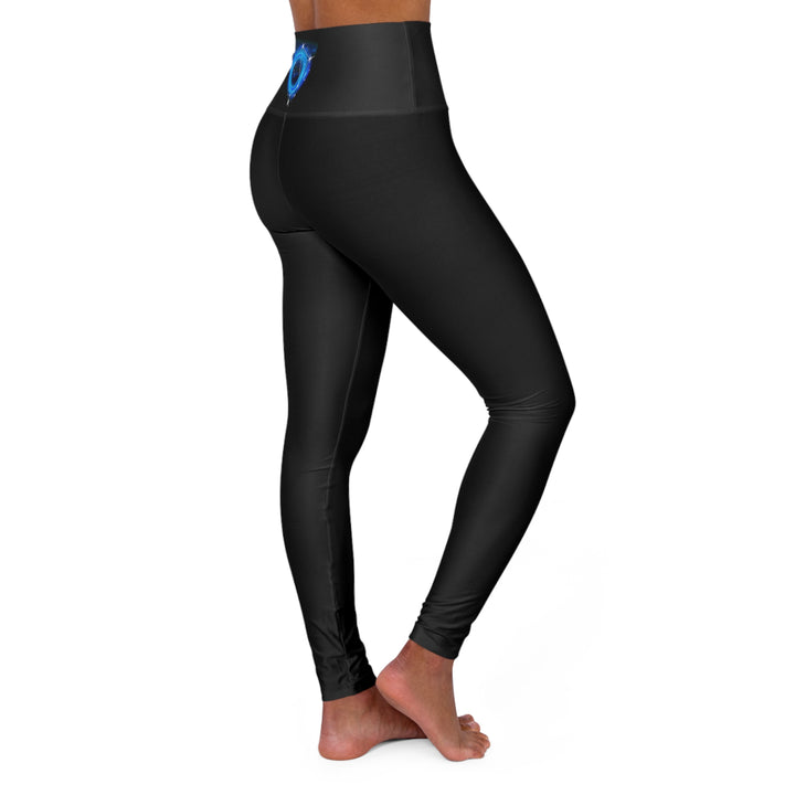 Libra Constellation - High Waisted Yoga Leggings (AOP)