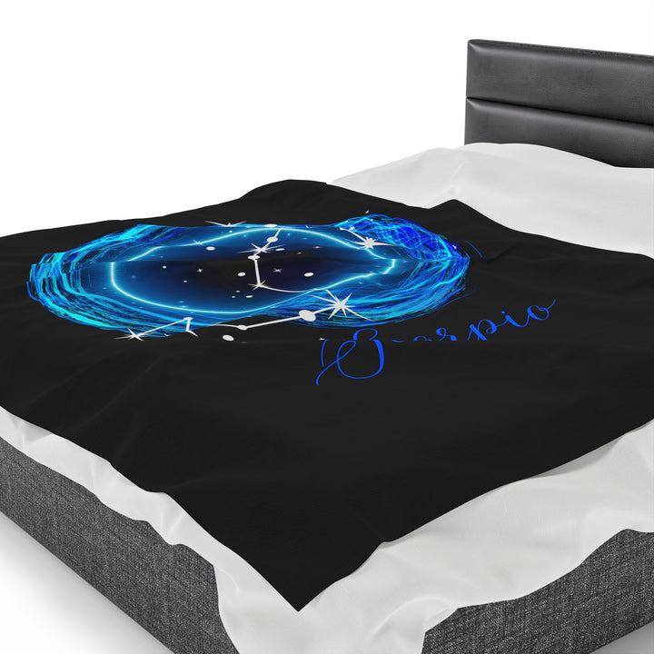 Scorpio Velveteen Plush Blanket