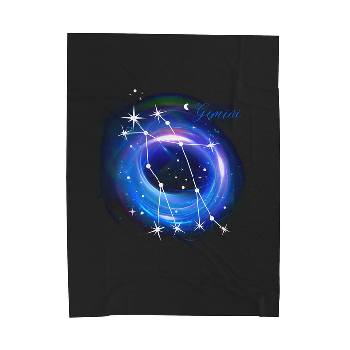 Gemini Velveteen Plush Blanket