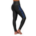 Capricorn Constellation w/Text - High Waisted Yoga Leggings (AOP)