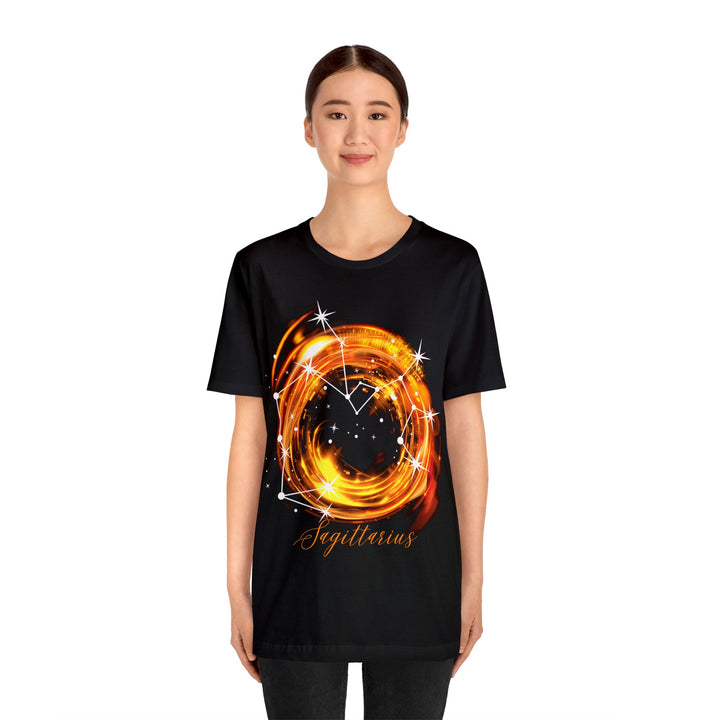 Sagittarius Constellation Unisex Jersey Short Sleeve Tee