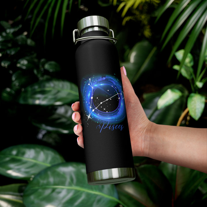 Pisces Constellation Copper Vacuum Insulated Bottle, 22oz