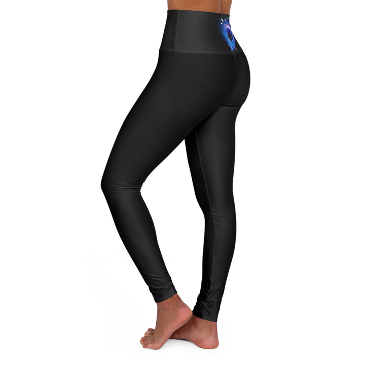 Gemini Constellation - High Waisted Yoga Leggings (AOP)