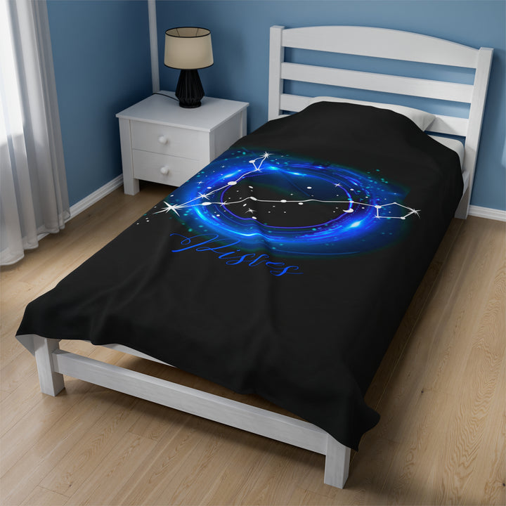 Pisces Velveteen Plush Blanket