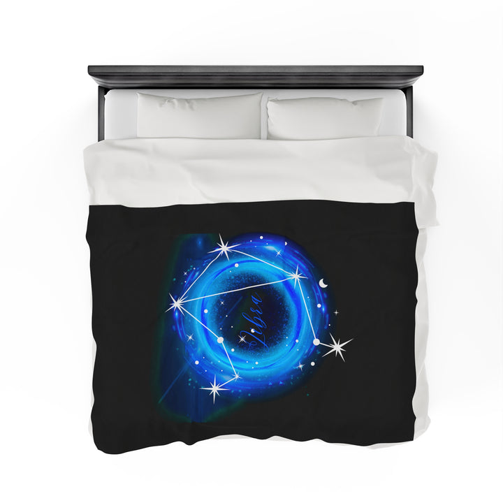 Libra Velveteen Plush Blanket