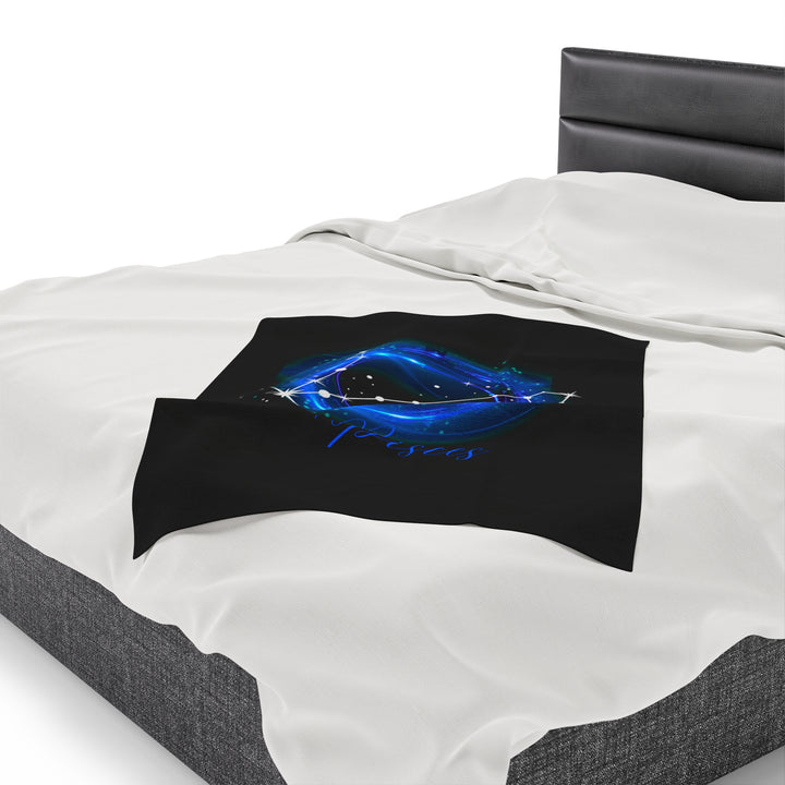 Pisces Velveteen Plush Blanket