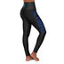 Scorpio Constellation w/Text - High Waisted Yoga Leggings (AOP)