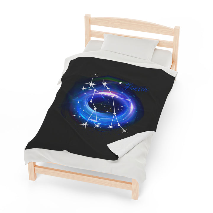 Gemini Velveteen Plush Blanket