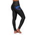 Aquarius Constellation - High Waisted Yoga Leggings (AOP)