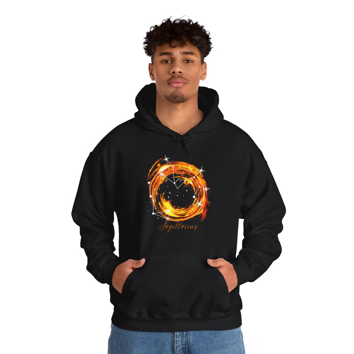 Sagittarius Constellation Unisex Heavy Blend™ Hooded Sweatshirt