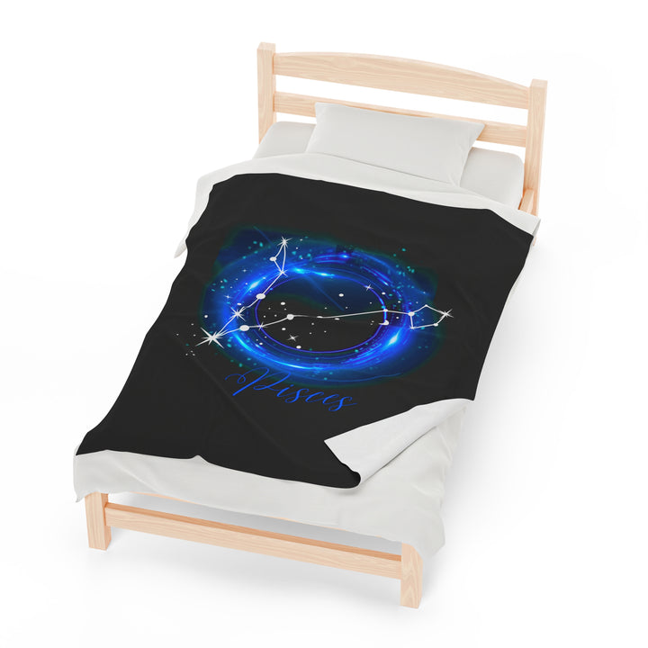 Pisces Velveteen Plush Blanket