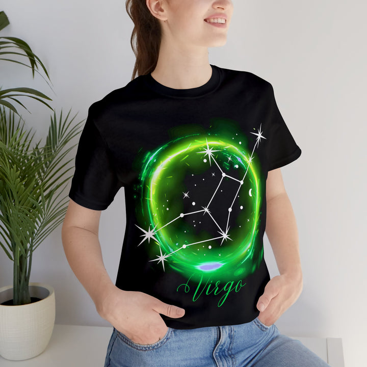 Virgo Constellation Unisex Jersey Short Sleeve Tee