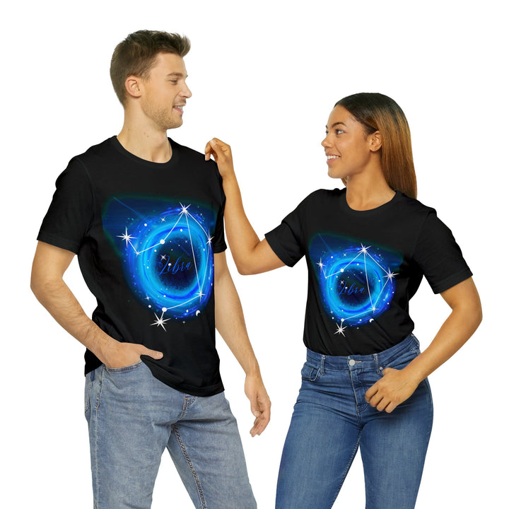 Libra Constellation Unisex Jersey Short Sleeve Tee