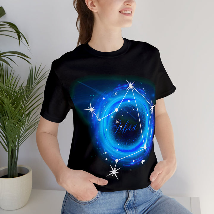 Libra Constellation Unisex Jersey Short Sleeve Tee