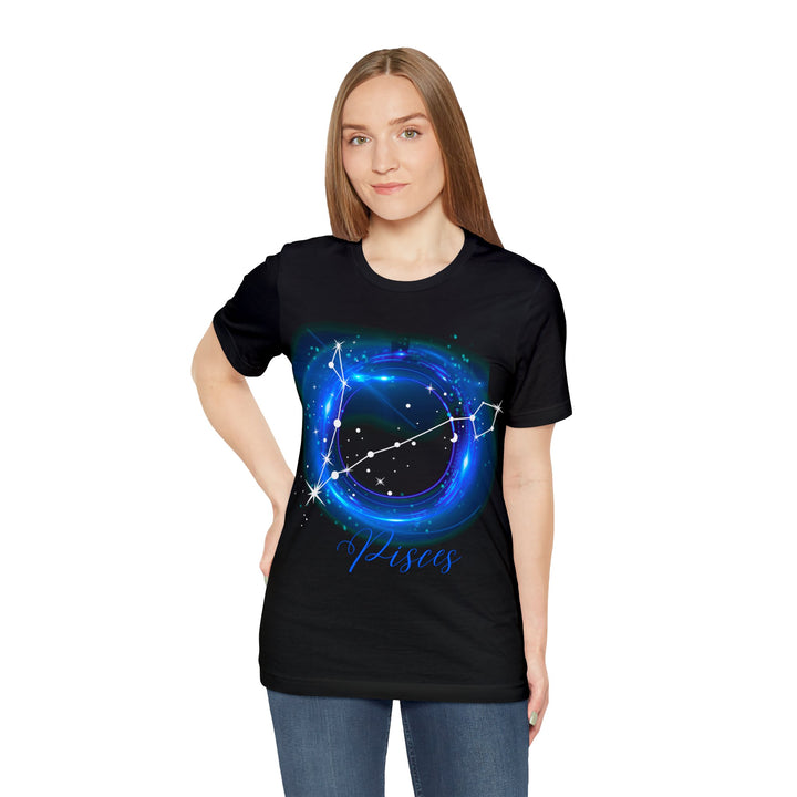 Pisces Constellation Unisex Jersey Short Sleeve Tee