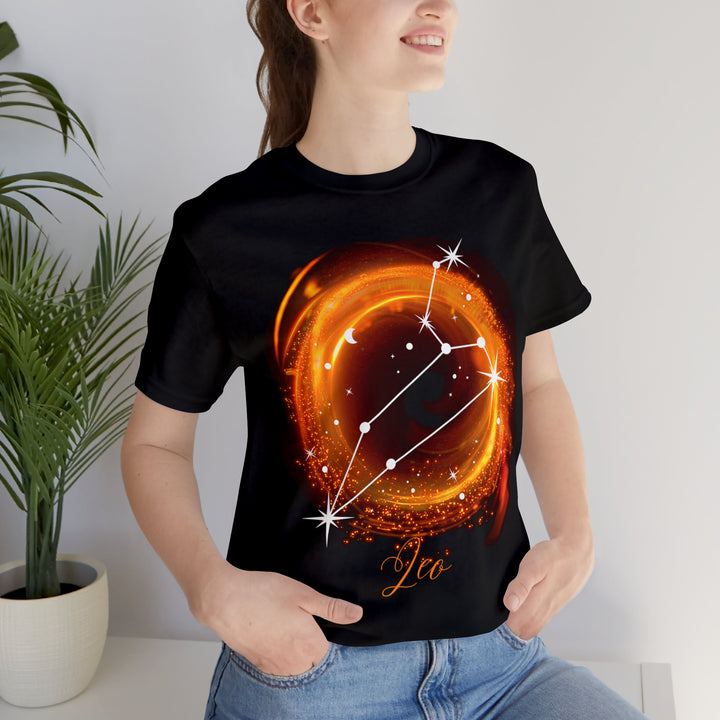 Leo Constellation Unisex Jersey Short Sleeve Tee