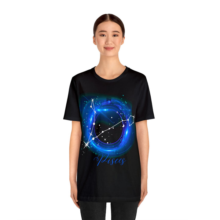 Pisces Constellation Unisex Jersey Short Sleeve Tee