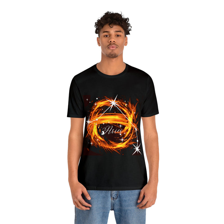 Aries Constellation Unisex Jersey Short Sleeve Tee