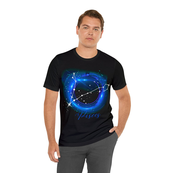 Pisces Constellation Unisex Jersey Short Sleeve Tee