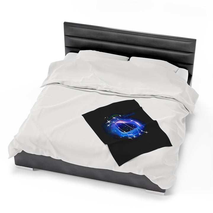 Gemini Velveteen Plush Blanket