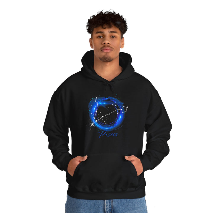 Pisces Constellation Unisex Heavy Blend™ Hooded Sweatshirt