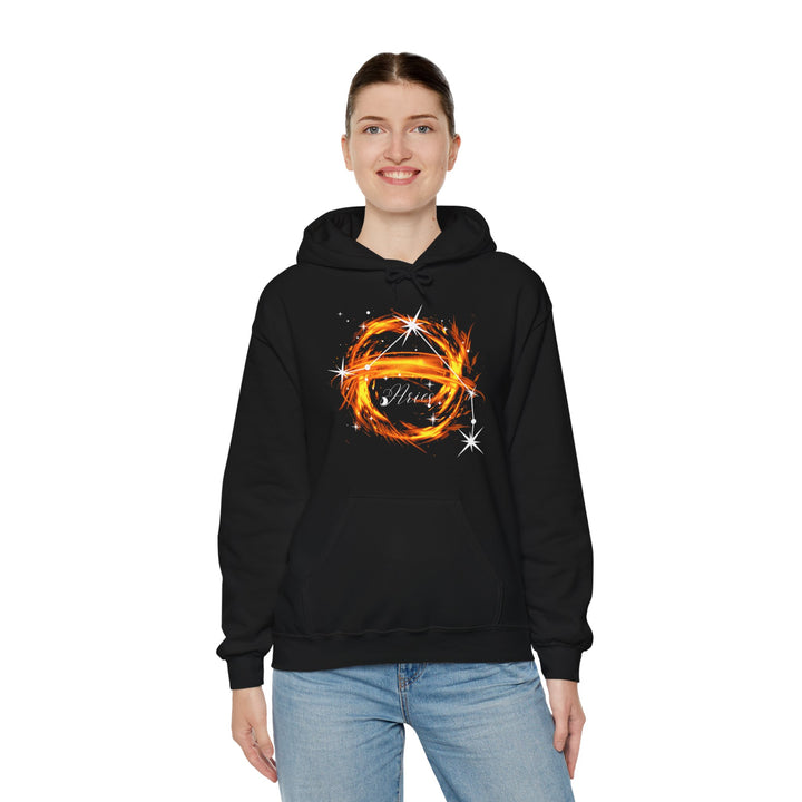 Aries Constellation Unisex Heavy Blend™ Hooded Sweatshirt